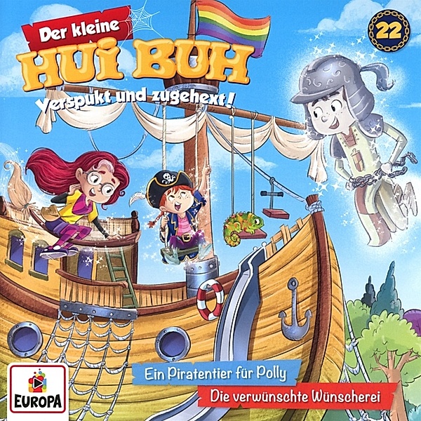 022/Ein Piratentier Für Polly/Die Verwünschte Wüns, Der Kleine Hui Buh