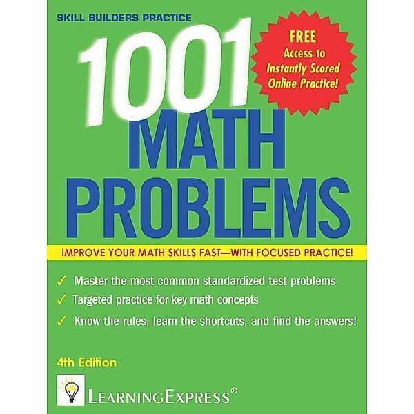 1,001 Math Problems / 1001 Series, LearningExpress LLC