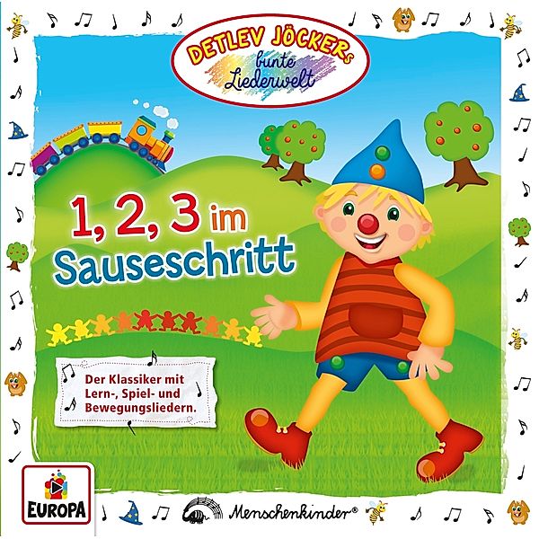 1, 2, 3 im Sauseschritt, Detlev Jöcker