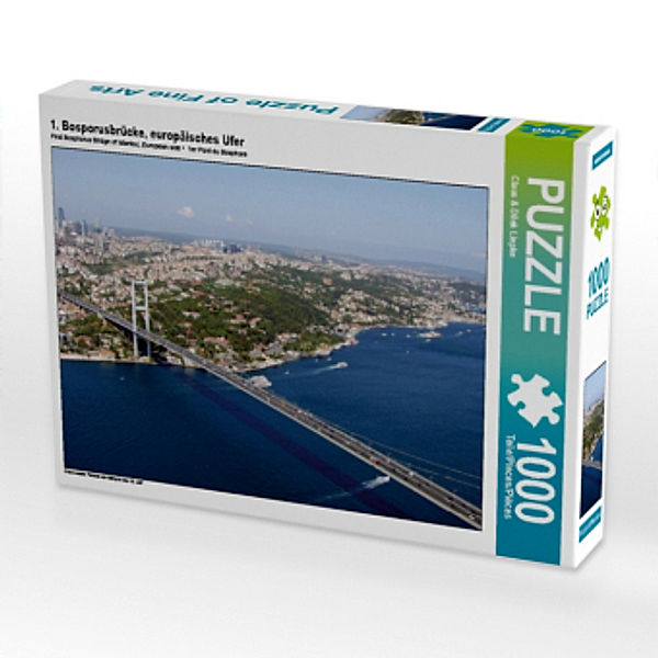 1. Bosporusbrücke, europäisches Ufer (Puzzle), Claus Liepke
