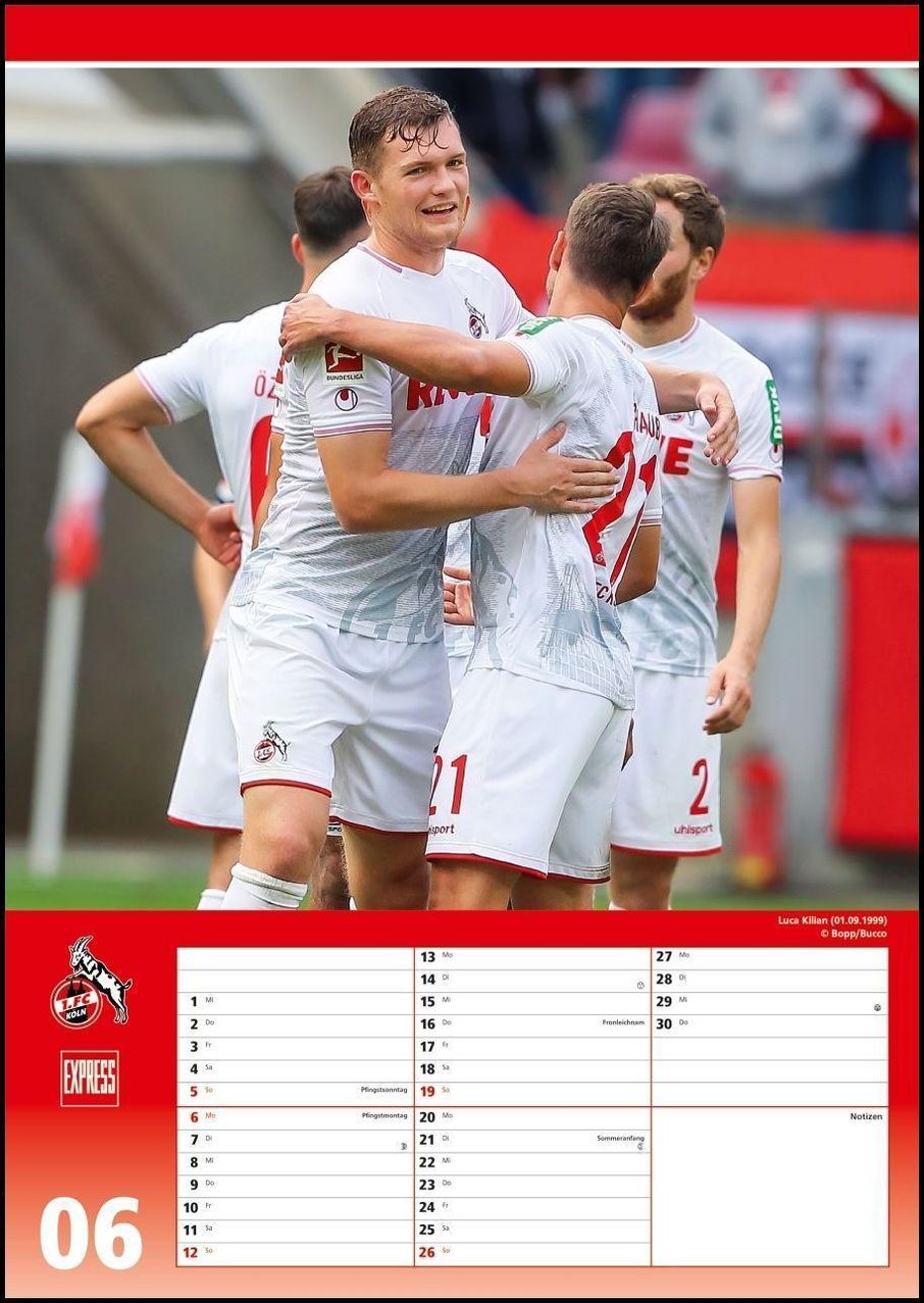 1. FC Köln 2022 - Kalender günstig bei Weltbild.ch bestellen