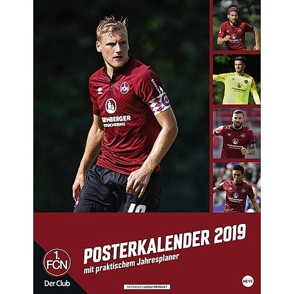 1. FC Nürnberg Posterkalender 2019