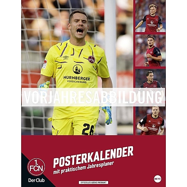 1. FC Nürnberg Posterkalender 2020