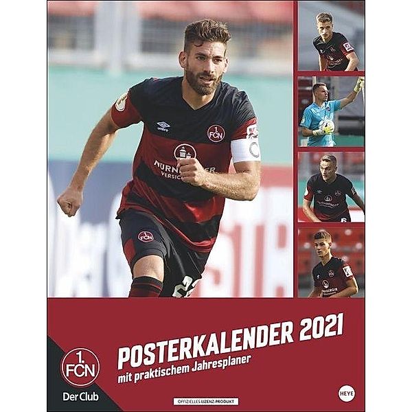 1. FC Nürnberg Posterkalender 2021