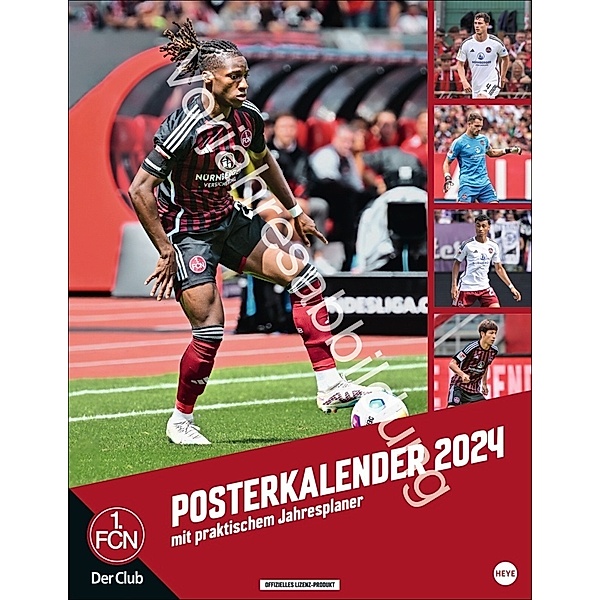 1. FC Nürnberg Posterkalender 2025