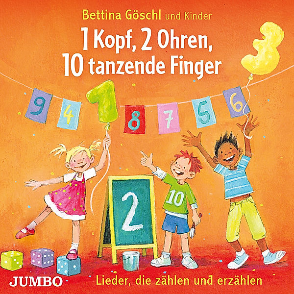 1 Kopf, 2 Ohren, 10 tanzende Finger,Audio-CD, Bettina Göschl