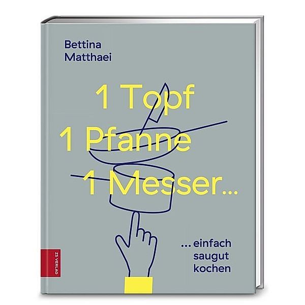 1 Topf, 1 Pfanne, 1 Messer ..., Bettina Matthaei