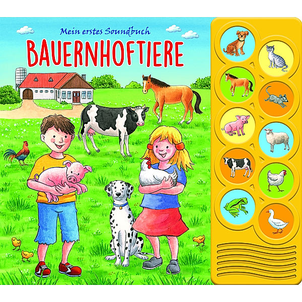 10-Button-Soundbuch, Bauernhoftiere