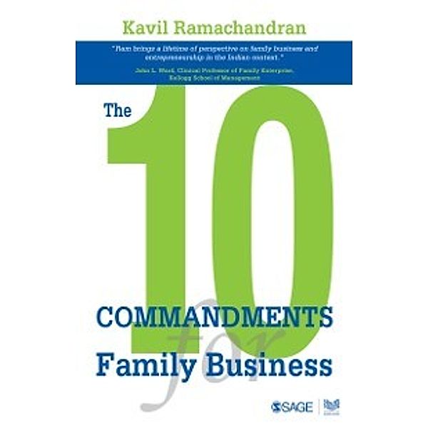 10 Commandments for Family Business, Kavil Ramachandran