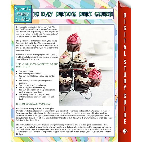 10 Day Detox Diet Guide (Speedy Study Guide) / Dot EDU, Speedy Publishing