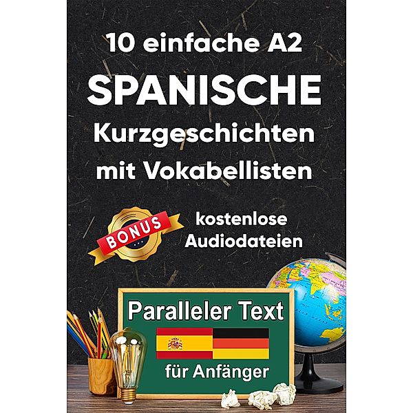 10 Einfache A2 spanische Kurzgeschichten mit Vokabellisten / Spanisch; Zweisprachige Lektüre Bd.2, Berta Ziebart