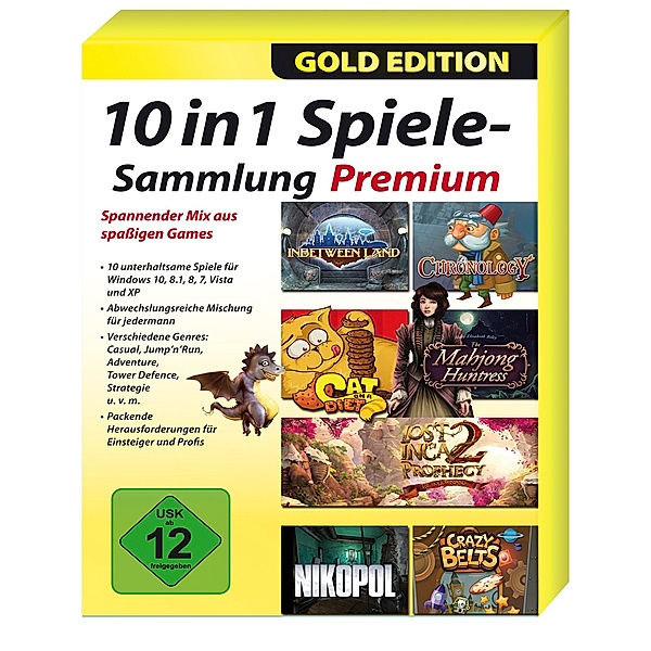 10 in 1 Spiele-Sammlung Premium