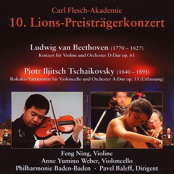 10.Lions-Preisträgerkonzert, Baden-Badener Philharmonie, Feng Ning, Yumino Weber