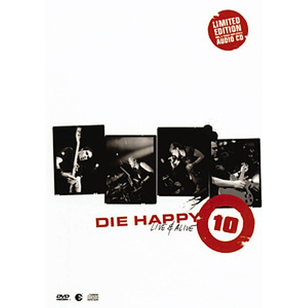 10 - Live And Alive Limited Edition inkl. Bonus CD, Die Happy
