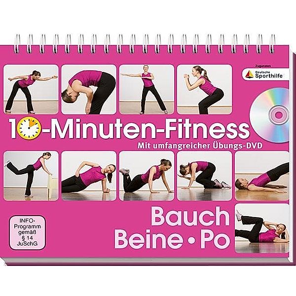 10-Minuten-Fitness Bauch - Beine - Po, m. DVD