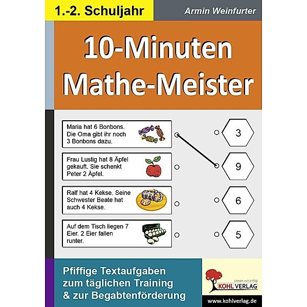 10-Minuten-Mathe-Meister, 1./2. Schulahr, Armin Weinfurter