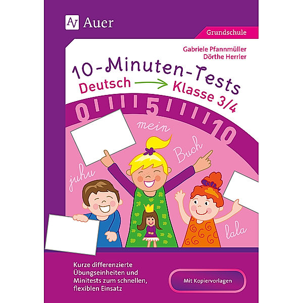 10-Minuten-Tests Deutsch / 10-Minuten-Tests Deutsch - Klasse 3-4, Dörthe Herrler, Gabriele Pfannmüller