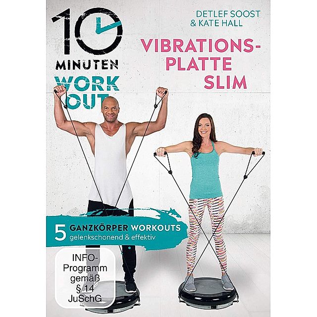 10 Minuten Workout - Vibrationsplatte Slim DVD | Weltbild.de