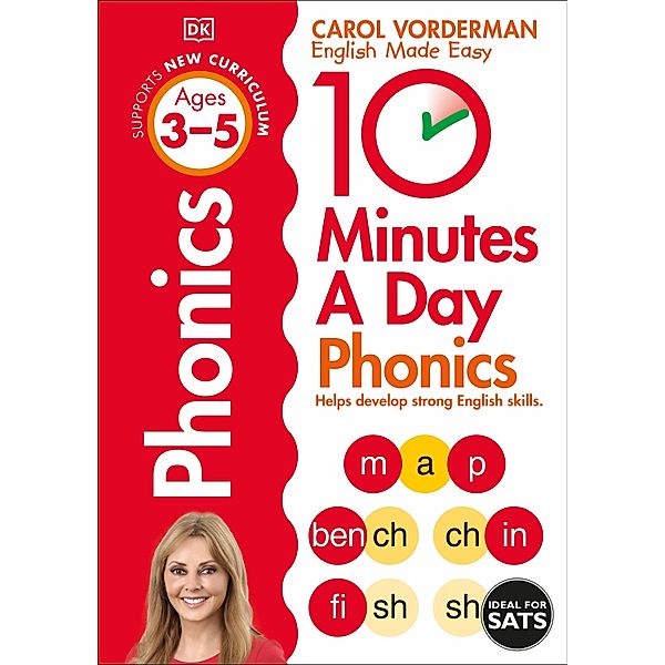 10 Minutes A Day Phonics, Ages 3-5 (Preschool) / 10 Minutes a Day, Carol Vorderman