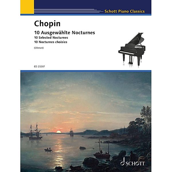 10 Selected Nocturnes / Schott Piano Classics, Frédéric Chopin