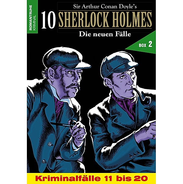 10 SHERLOCK HOLMES - Die neuen Fälle Box 2, G. Arentzen, Amanda McGrey