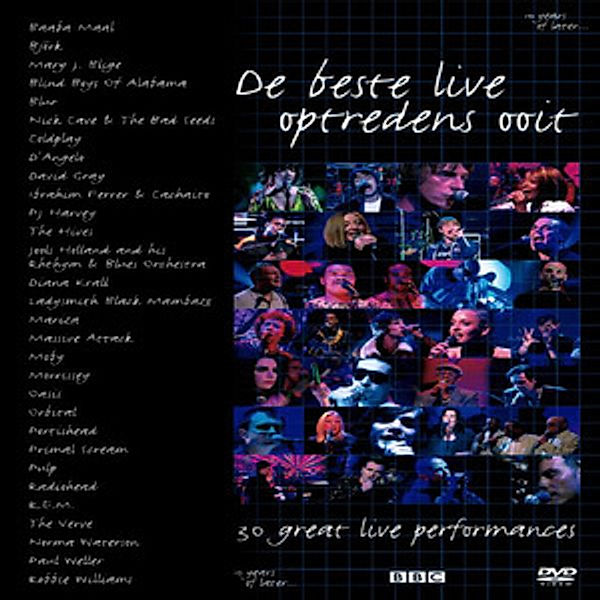 10 Years of Later / 30 Great Live Performances, Diverse Interpreten