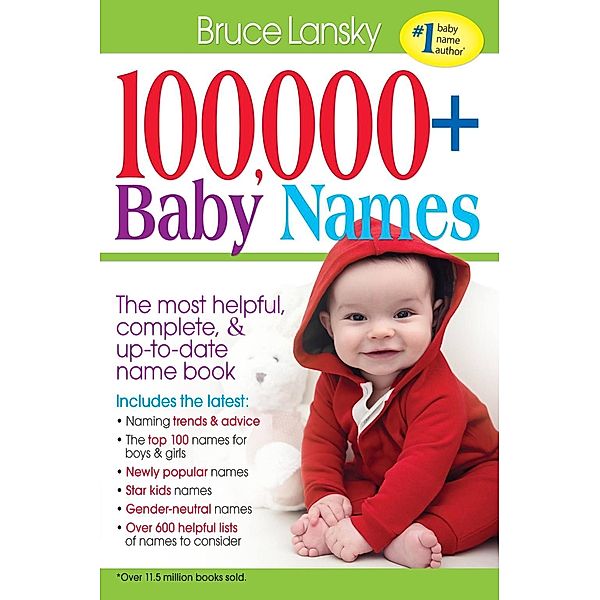 100,000+ Baby Names, Bruce Lansky