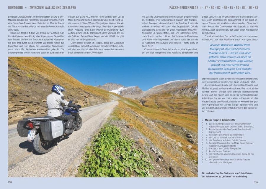 100 Alpenpässe mit dem Motorrad abseits des Trubels | Weltbild.at