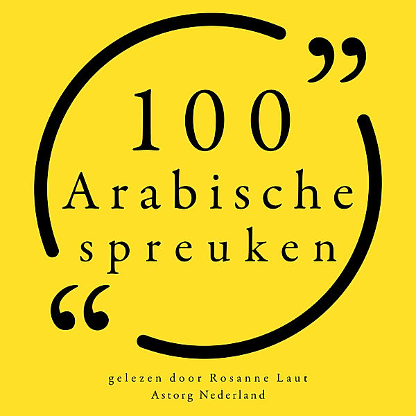 100 Arabische Spreuken, Anonymous
