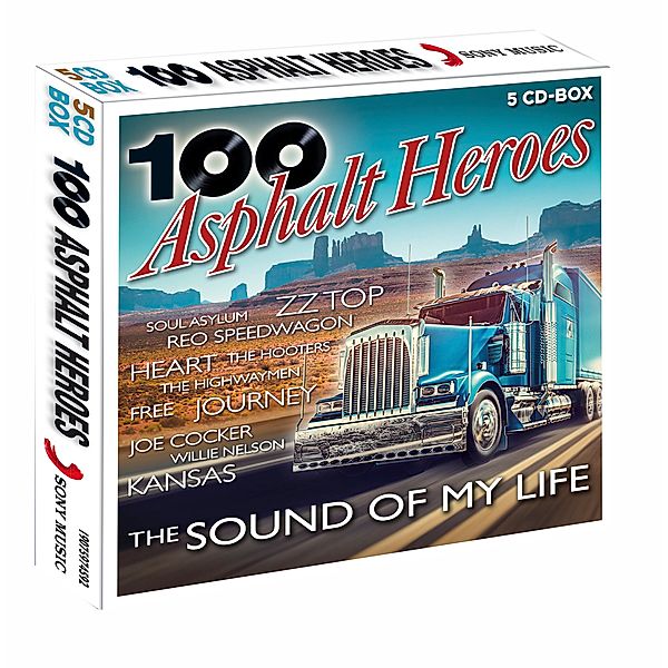 100 Asphalt Heroes - The Sound Of My Life (Exklusive 5CD-Box), Diverse Interpreten