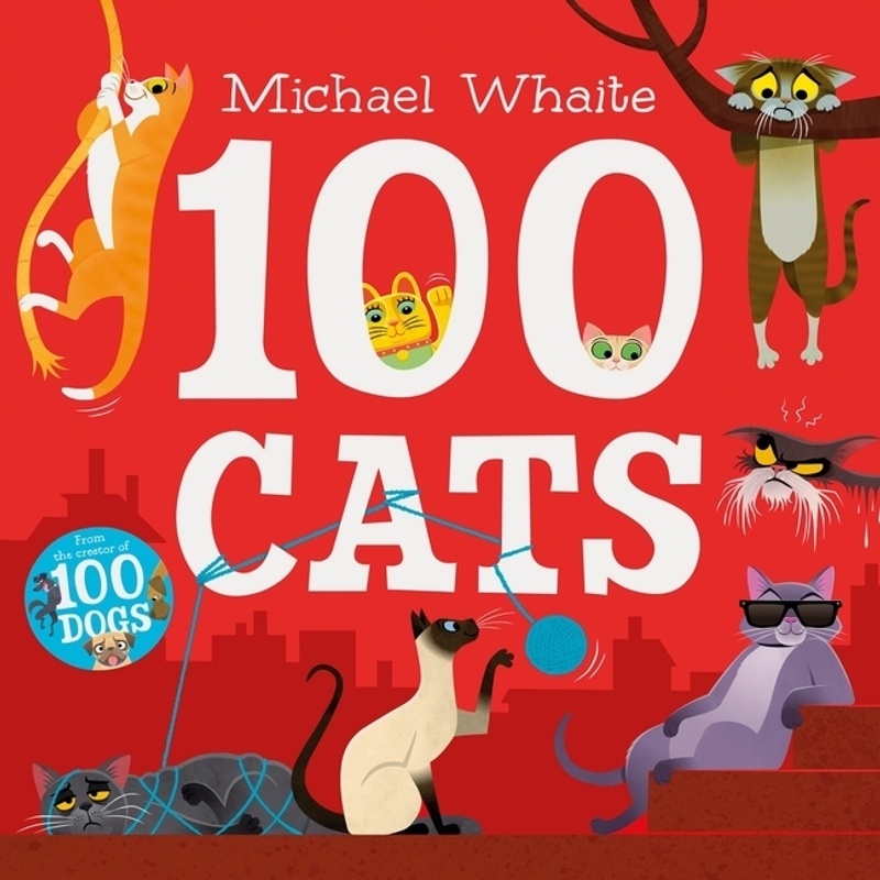 Image of 100 Cats - Michael Whaite, Kartoniert (TB)