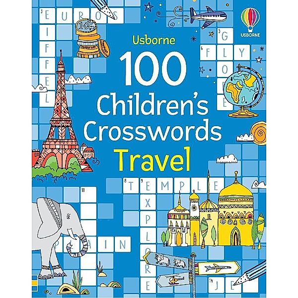 100 Children's Crosswords: Travel, Phillip Clarke