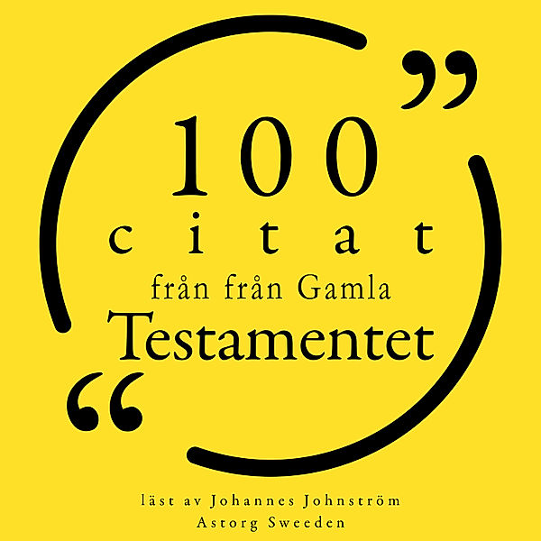 100 citat från Gamla testamentet, Anonymous