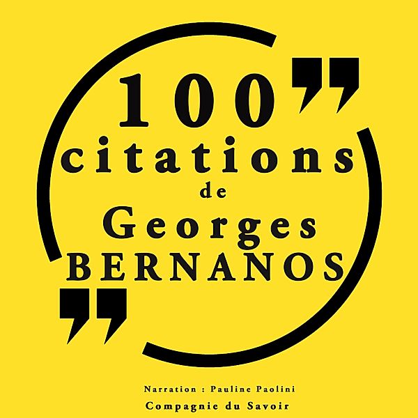 100 citations Georges Bernanos, Georges Bernanos