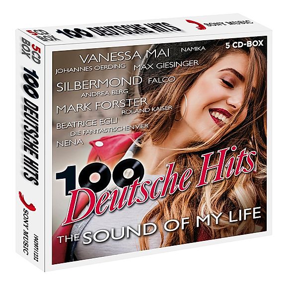100 Deutsche Hits - The Sound Of My Life (5CD-Box), Diverse Interpreten