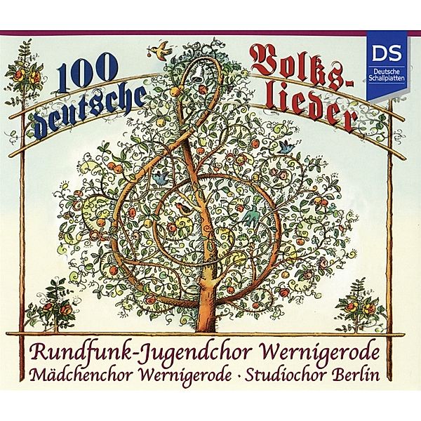 100 Deutsche Volkslieder (3 CDs), Rundfunk-Jugendchor Wernigerode