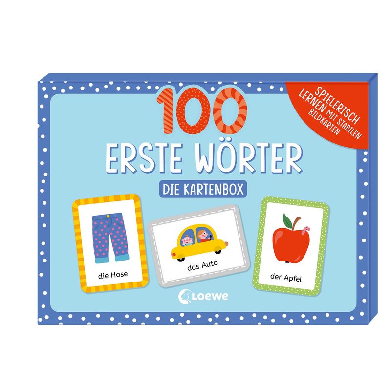 Image of 100 erste Wörter - Die Kartenbox