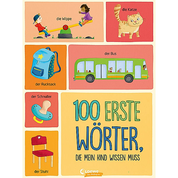 100 erste Wörter, die mein Kind wissen muss