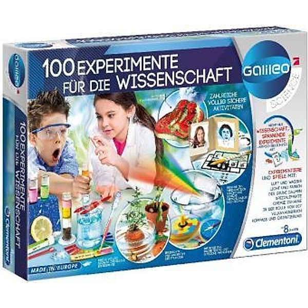 100 Experimente für die Wissenschaft (Experimentierkasten)