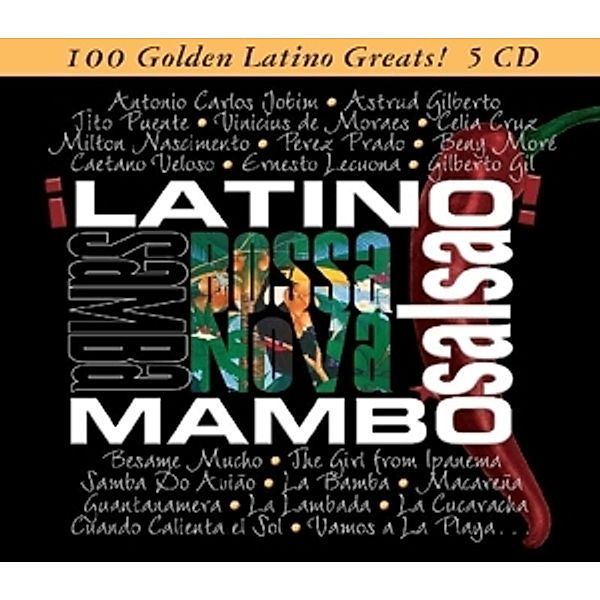 100 Golden Latino Greats, Diverse Interpreten