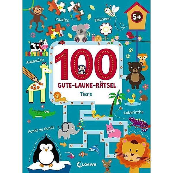 100 Gute-Laune-Rätsel / 100 Gute-Laune-Rätsel - Tiere