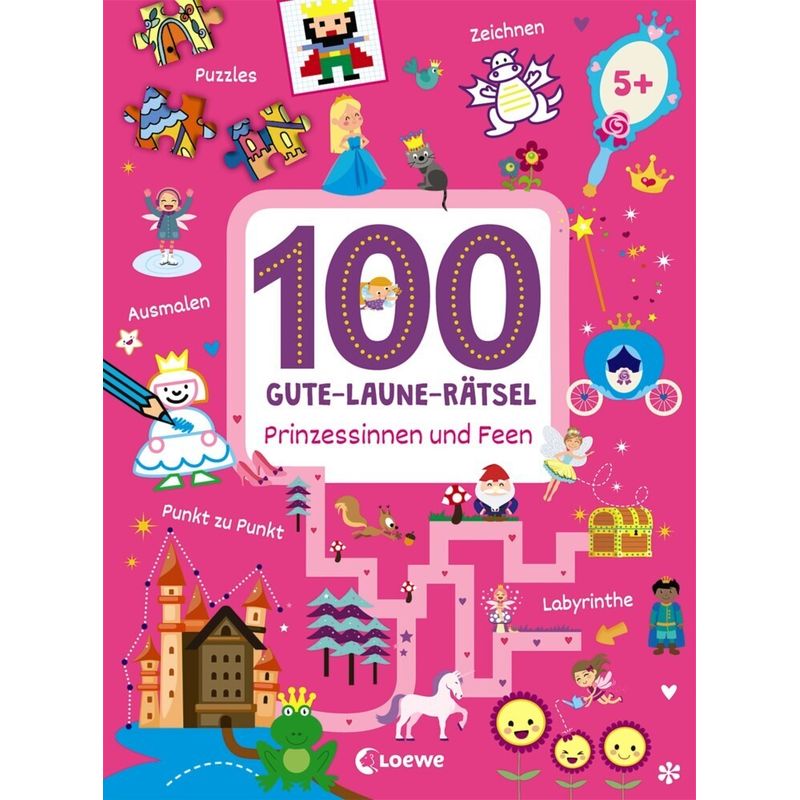 Image of 100 Gute-Laune-Rätsel - Prinzessinnen und Feen