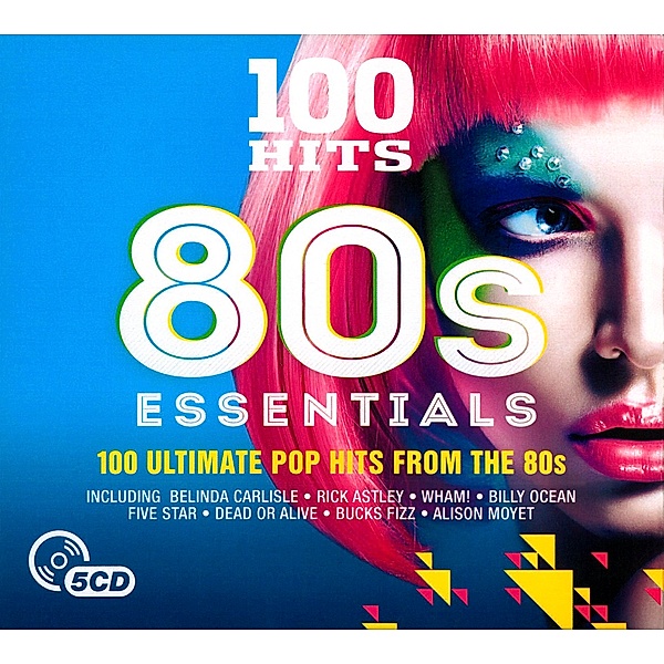 100 Hits-80'S Essentials, 5 CDs, Diverse Interpreten