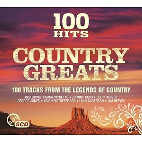 100 Hits-Country Greats, Diverse Interpreten