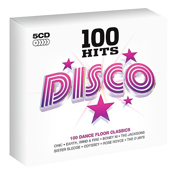 100 Hits - Disco (5CD-Box), Diverse Interpreten