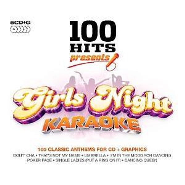 100 Hits Girls Night Karaoke, Diverse Interpreten