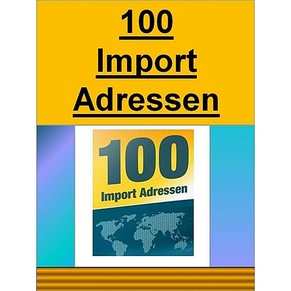 100 Import Adressen, I. Teka