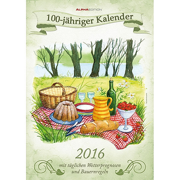 100-jähriger Kalender 2016
