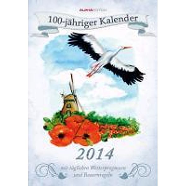 100-jähriger Kalender (34 x 24 cm) 2014