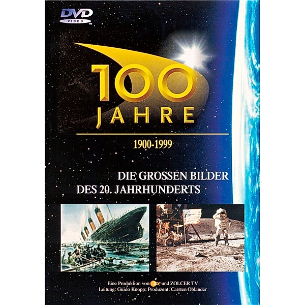 100 Jahre - Die großen Bilder des 20. Jahrhunderts, 5 DVDs, Zdf-doku-100 Jahre